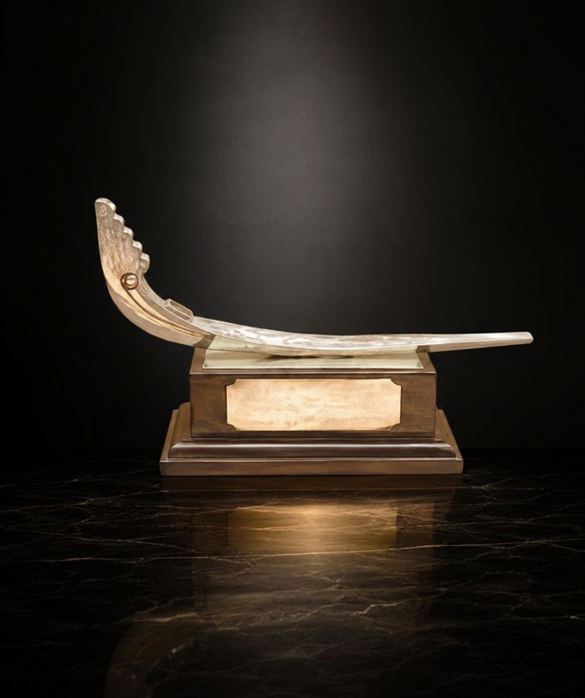 The Nehru Trophy — a silver snake boat